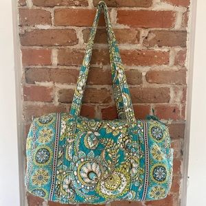 Vera Bradley Small Duffle | Peacock